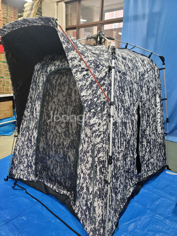 트라이캠프 150*170 위장형 낚시텐트 샘플제품--2