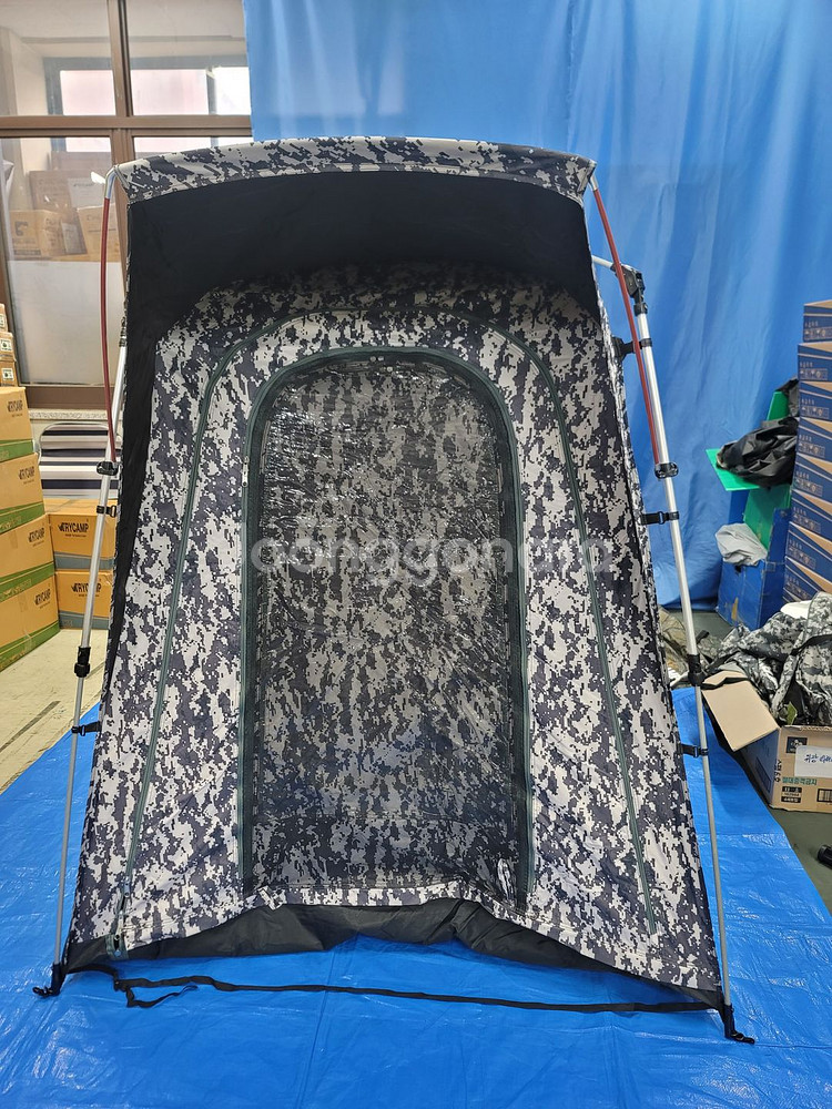 트라이캠프 150*170 위장형 낚시텐트 샘플제품--3