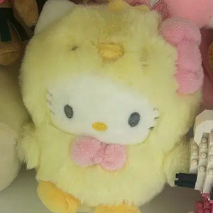 병아리 키티 인형 키링