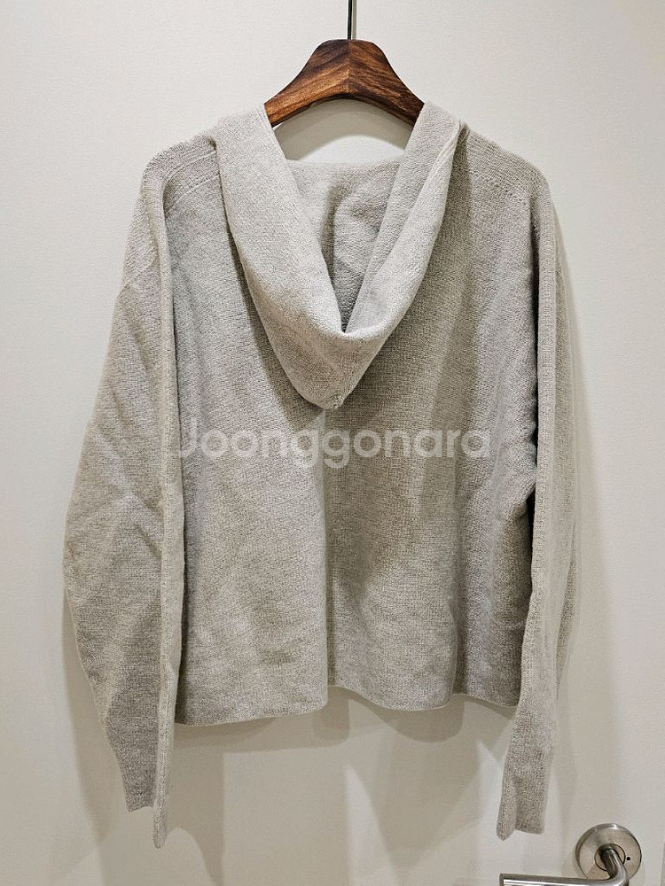 더캐시미어 후드니트--1