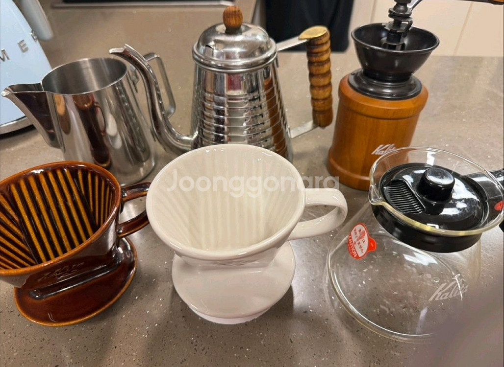 칼리타 웨이브 드립포트, 핸드그라인더, 드리퍼 등--1