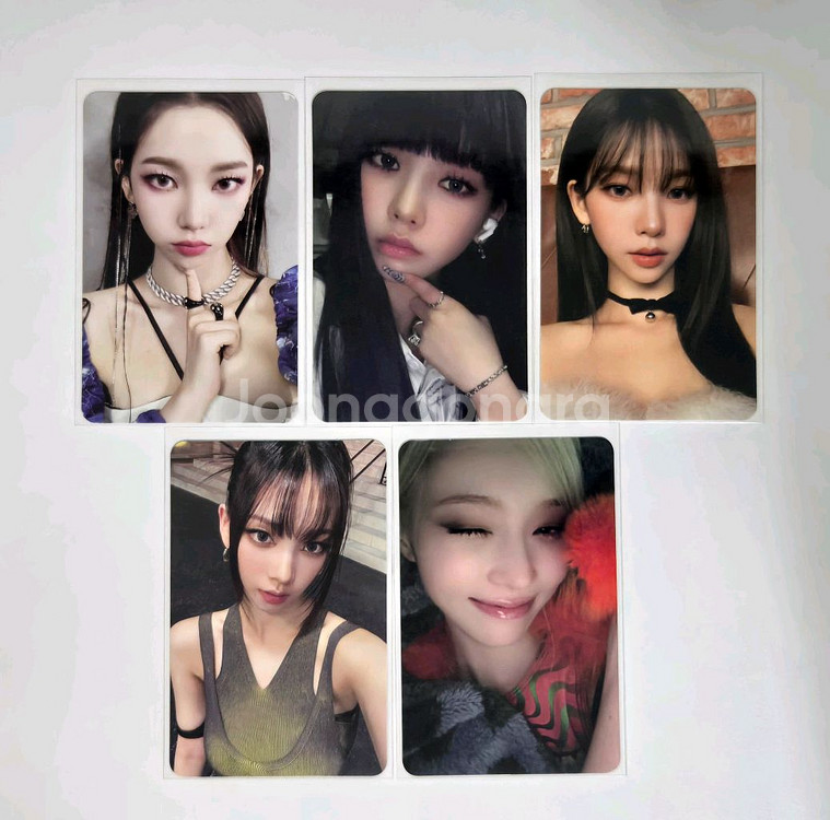 에스파 포카 일괄 판매 카리나 지젤 윈터--0