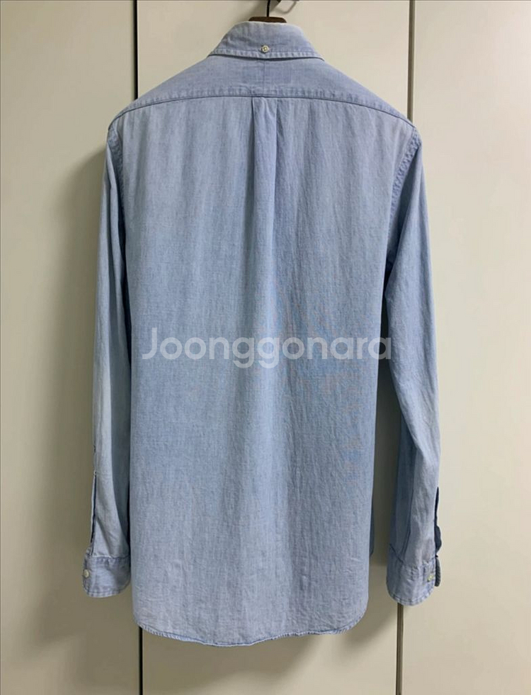 폴로 랄프로렌 연청 데님셔츠 미듐 100사이즈--10