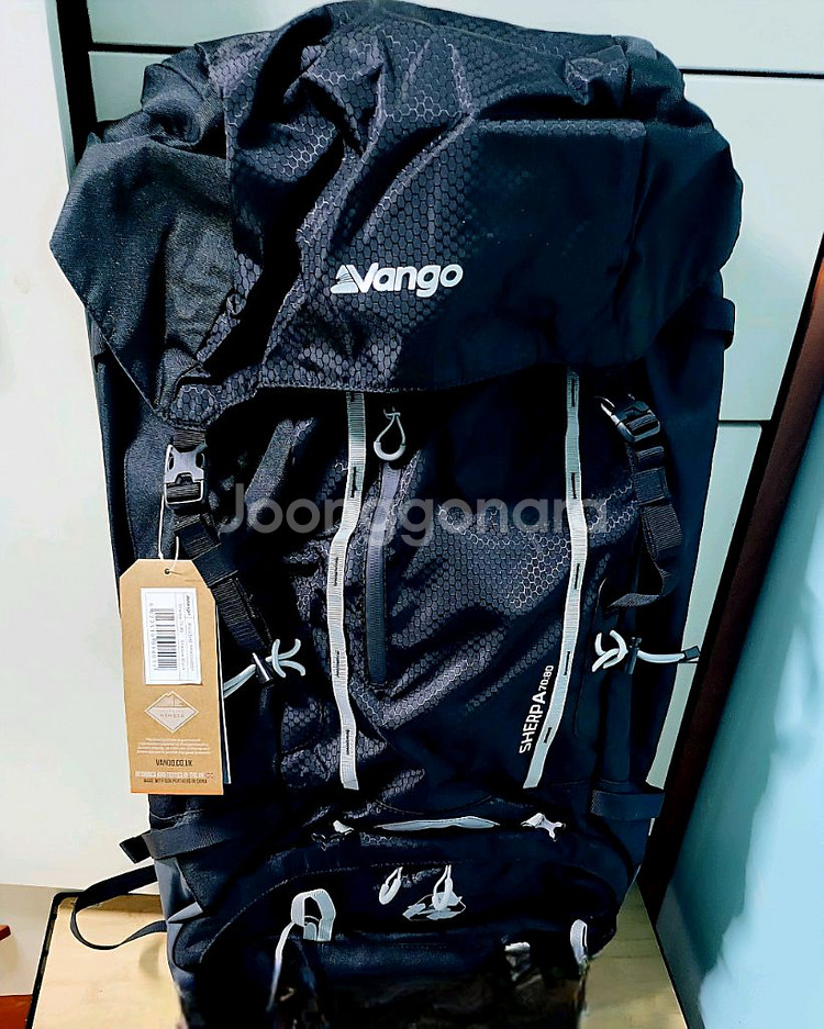 반고 셰르파 70+10 섀도우블랙 - 등산배낭/백패킹--0