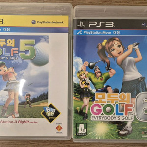 플스3(PS3) 모두의골프 2종 일괄 판매합니다.