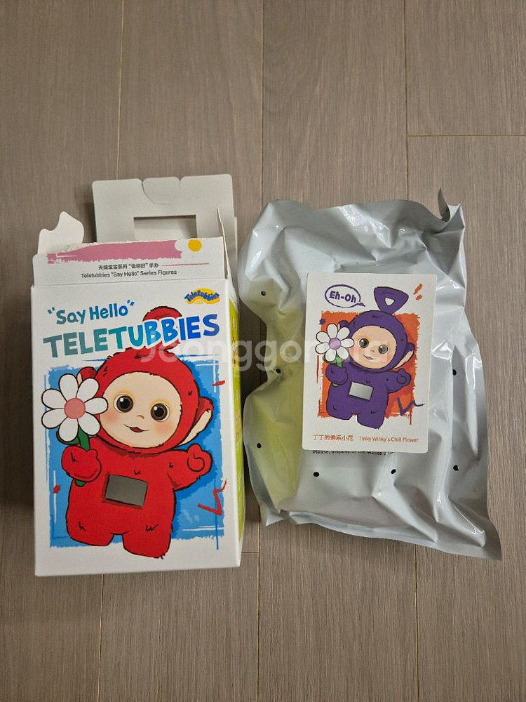 팝마트 텔레토비 안녕시리즈 키링--0