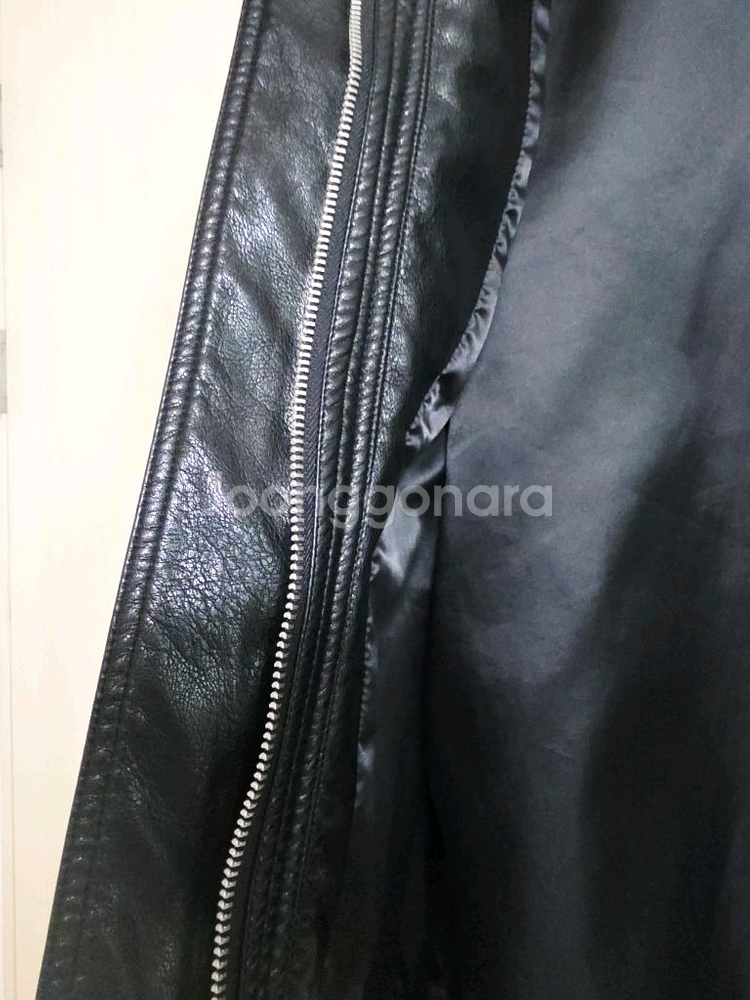 크랙 에코 레더자켓--3