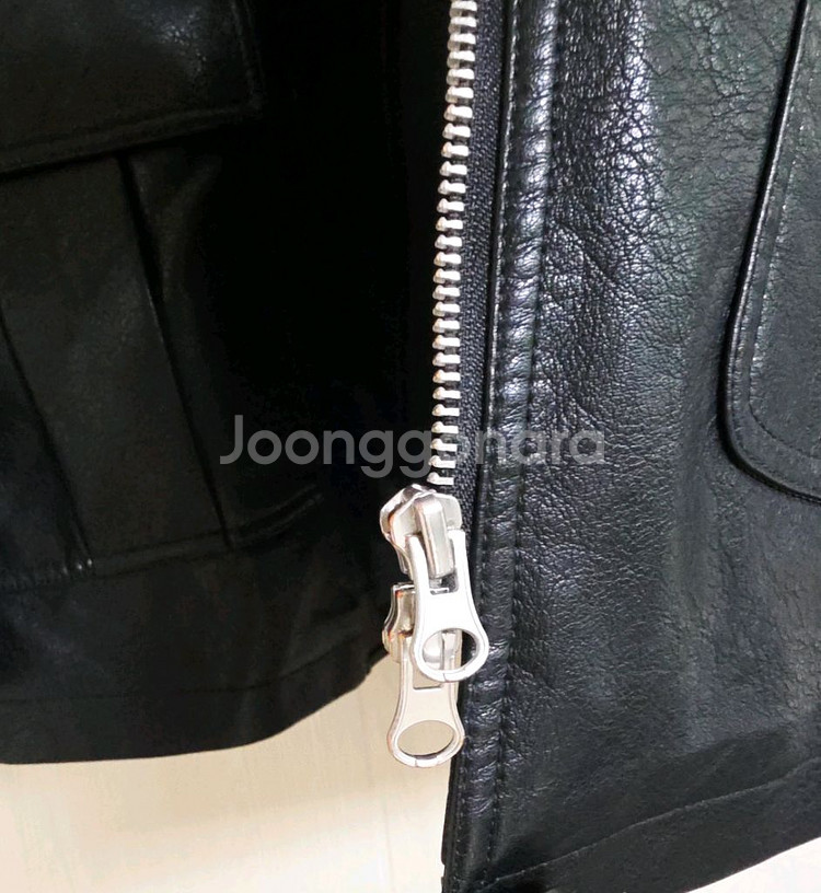 크랙 에코 레더자켓--4