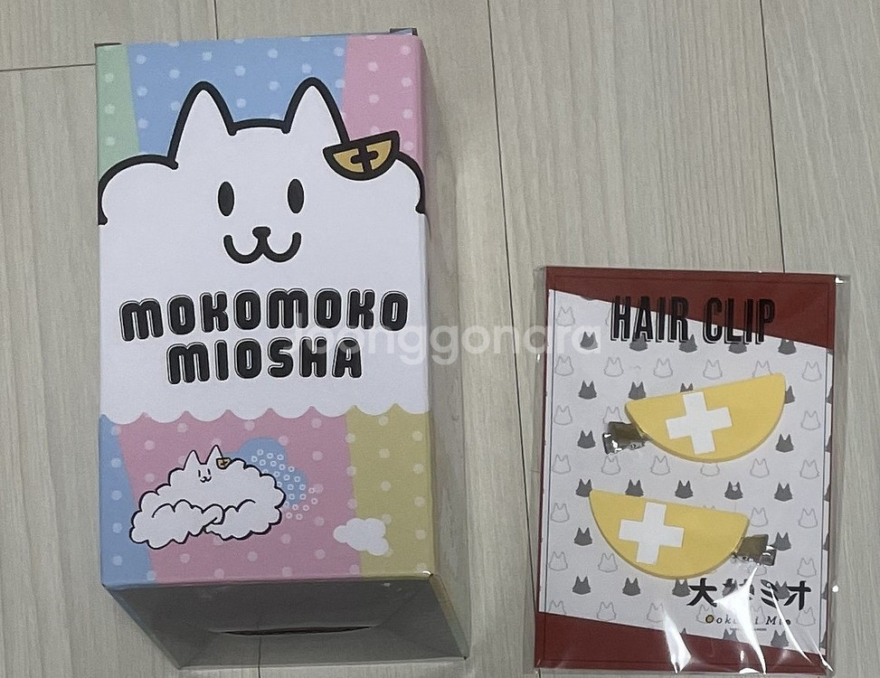 홀로라이브 오오카미 미오 2023년 생일 굿즈 2개--3