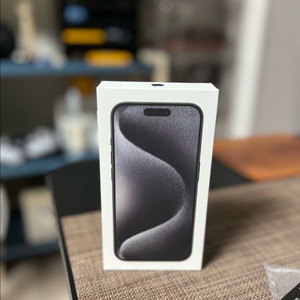 아이폰15프로 256gb (블랙) 미개봉 자
