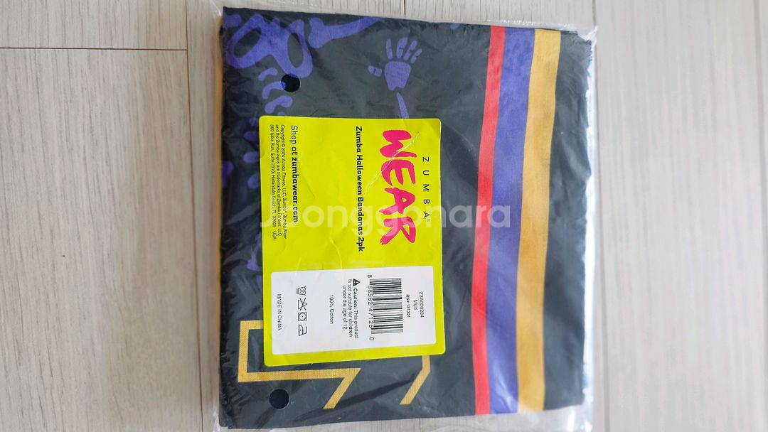 줌바 할로윈 반다나--1