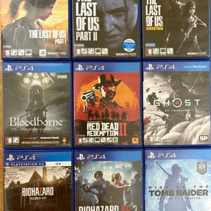 PS4/플스4 바이오하자드7, 레벌레이션스2 외 다수