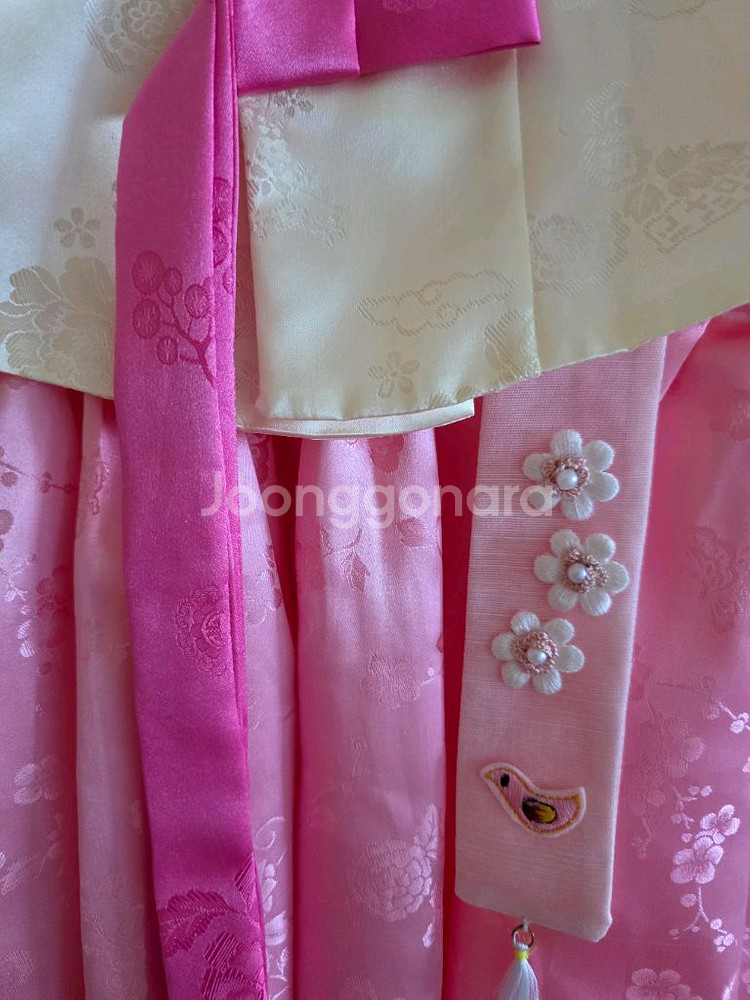 유주부띠끄 여아 한복 6호 노리개 일괄 택포--6