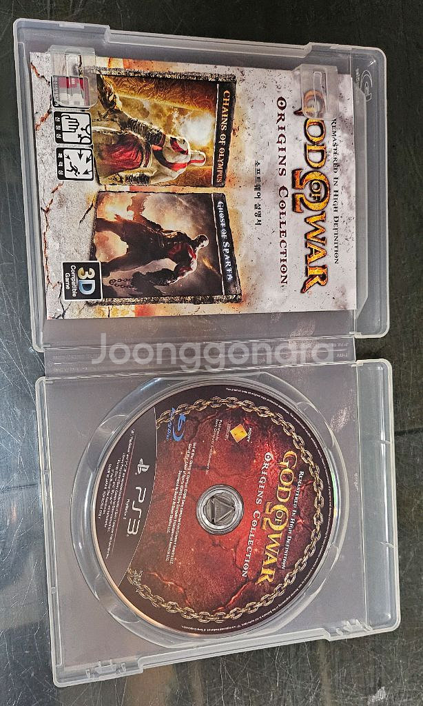 PS3 플스3 갓 오브 워 오리진 컬렉션--1