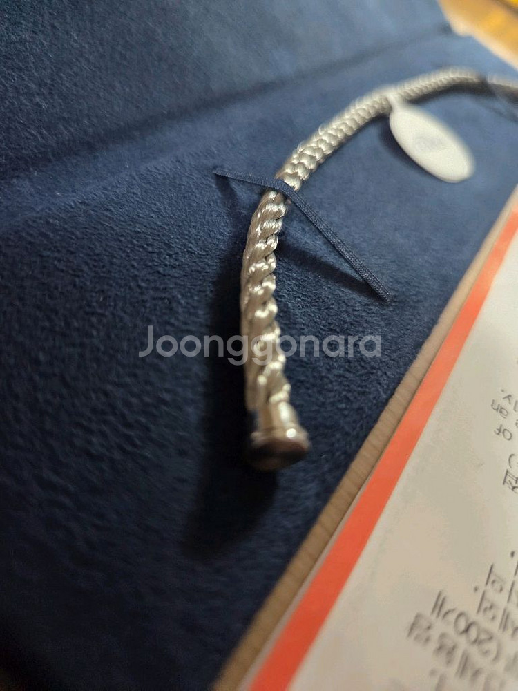 프레드 포스텐 라지 케이블 20호 실버 새상품--2