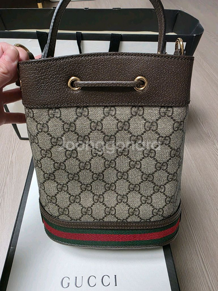 구찌 오피디아 버킷백 스몰--2