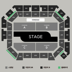 백예린 콘서트 25(토) - 스탠딩 10n번 2연석