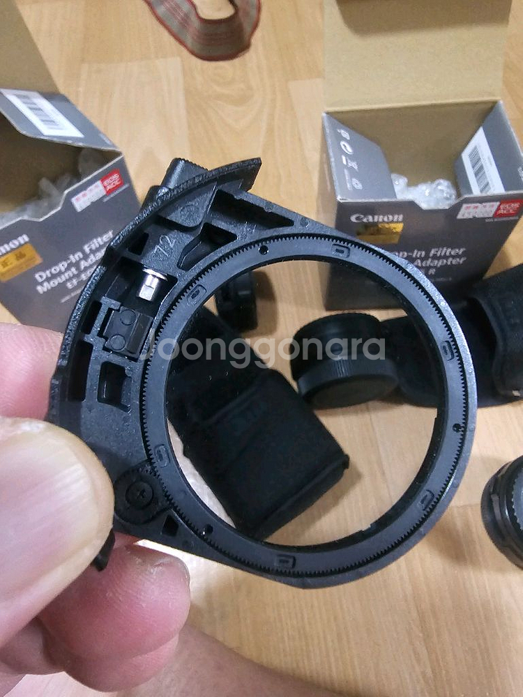 캐논 드롭인C-PL필터 어댑터--2
