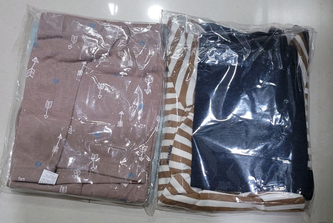 첨이첨이 기모후라이스실내복 60호 총2벌 새상품 택포--1