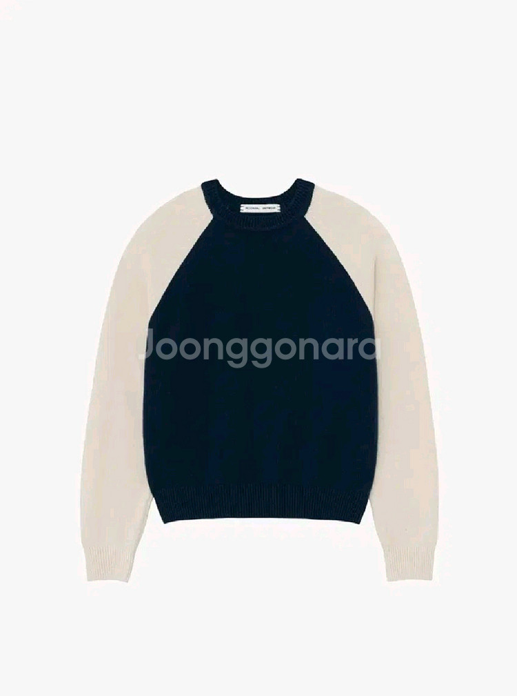 문달 Ted Raglan knit in navy,uni--0