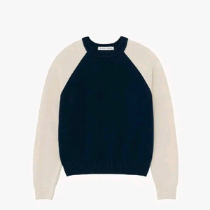 문달 Ted Raglan knit in navy,uni