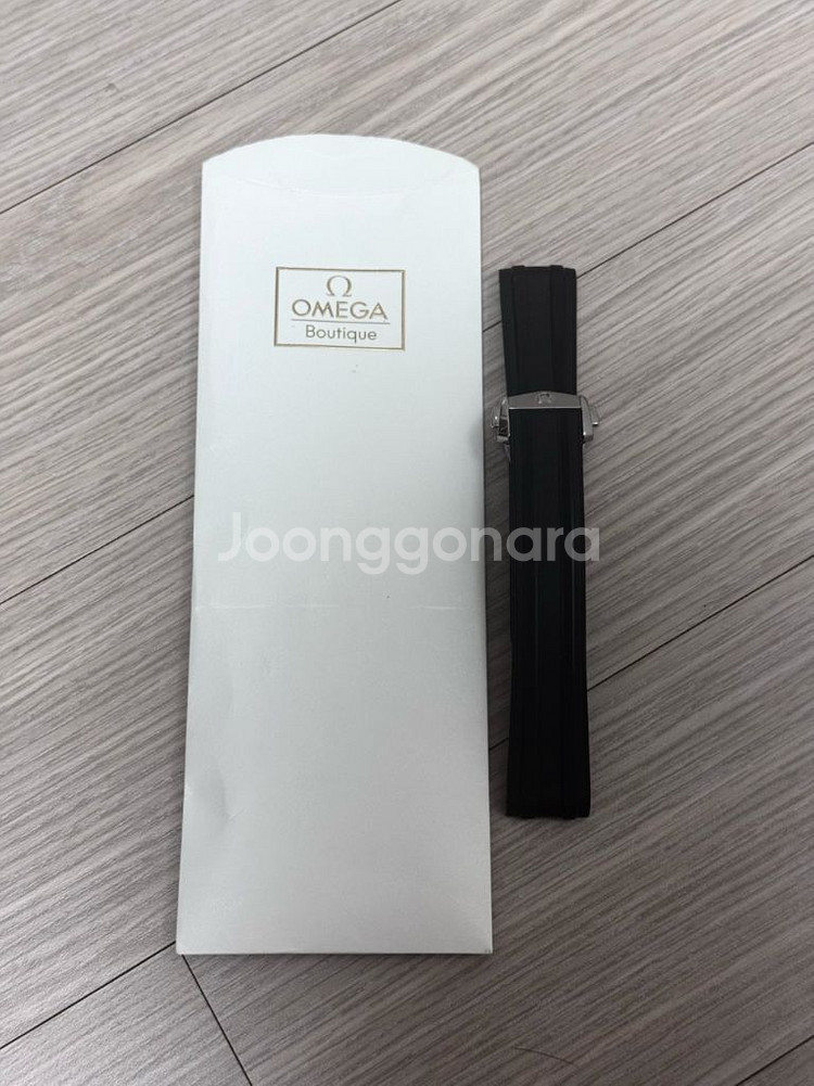 오메가 씨마스터300 정품 러버디버클--0
