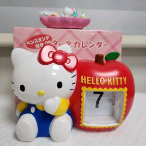 산리오 고전키티 사과키티 만년달력 캘린더