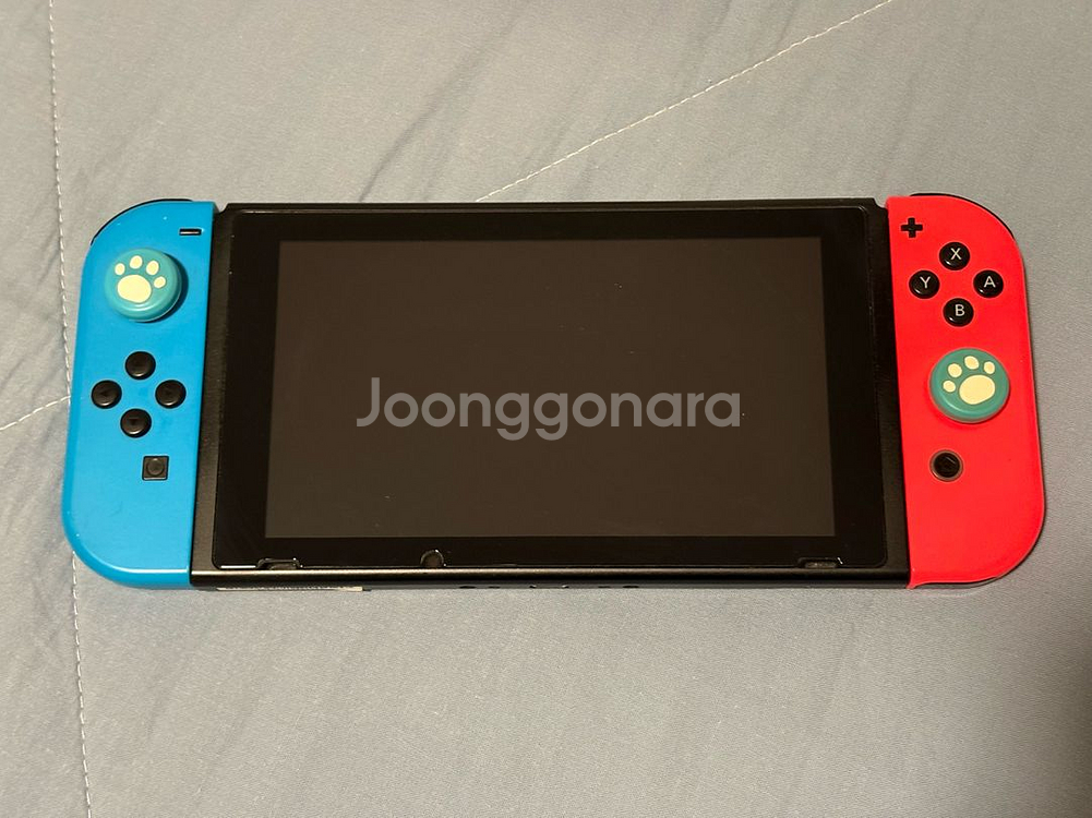 닌텐도 스위치 개선판+게임 7개+계정양도dlc2개포함--3