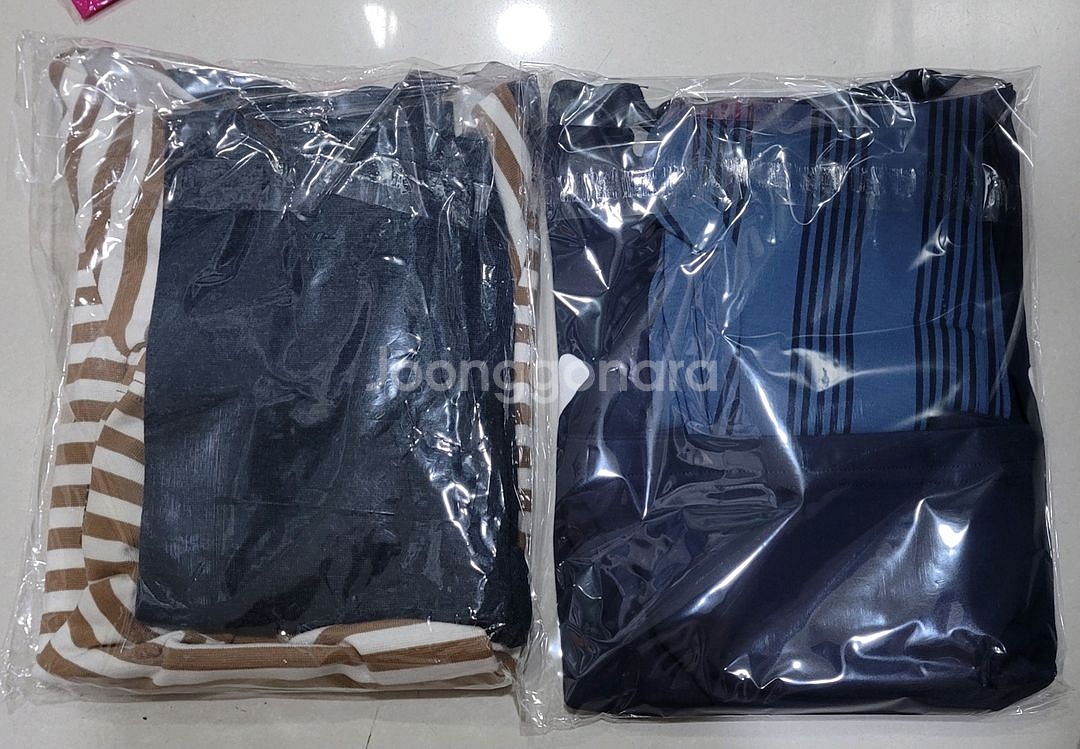 첨이첨이 남아내의 &실내복 60호 총2벌 새상품 택포--1