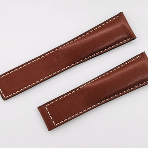 태그호이어 정품 소가죽 스트랩 브라운 22mm 새상품