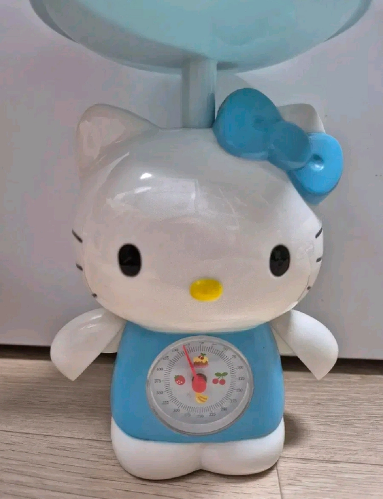 산리오 고전키티 키티 파닥파닥 주방 저울 이미지