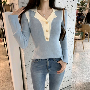 새상품) 젠느 카라 니트 팔아요