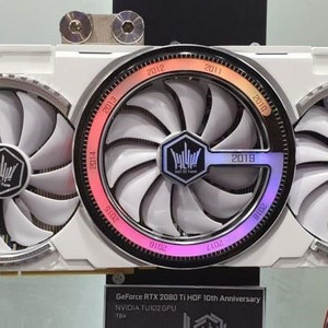 갤럭시 2080ti hof 10주년 그래픽카드 구매해요