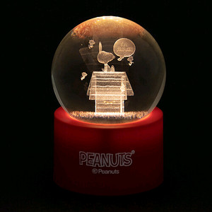 피너츠 스누피 구슬 램프