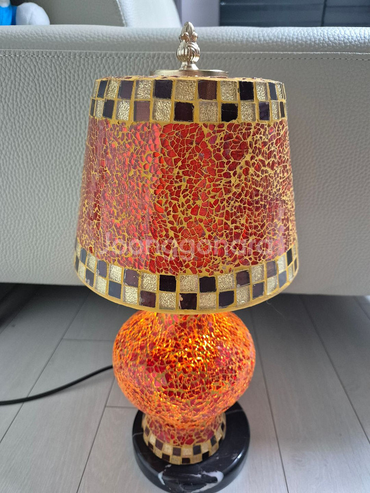 글라스조명 스탠드 유리 무드등 엔틱조명 장식--0