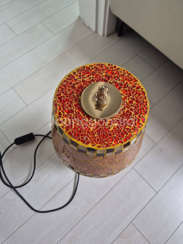 글라스조명 스탠드 유리 무드등 엔틱조명 장식--3