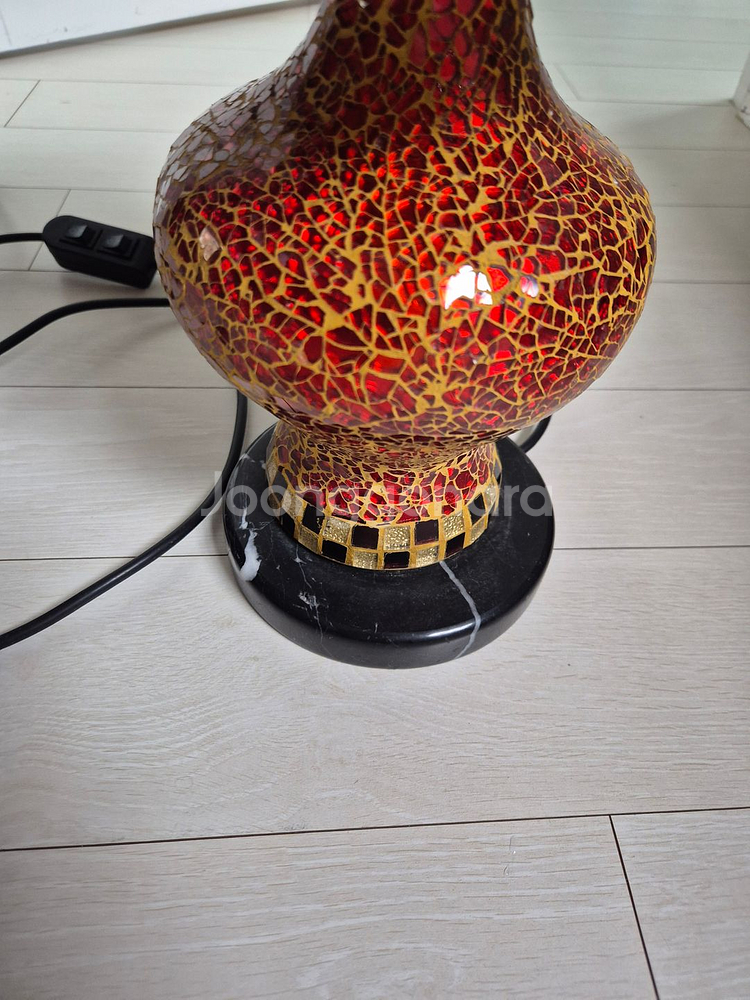 글라스조명 스탠드 유리 무드등 엔틱조명 장식--4