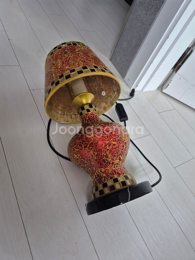 글라스조명 스탠드 유리 무드등 엔틱조명 장식--5