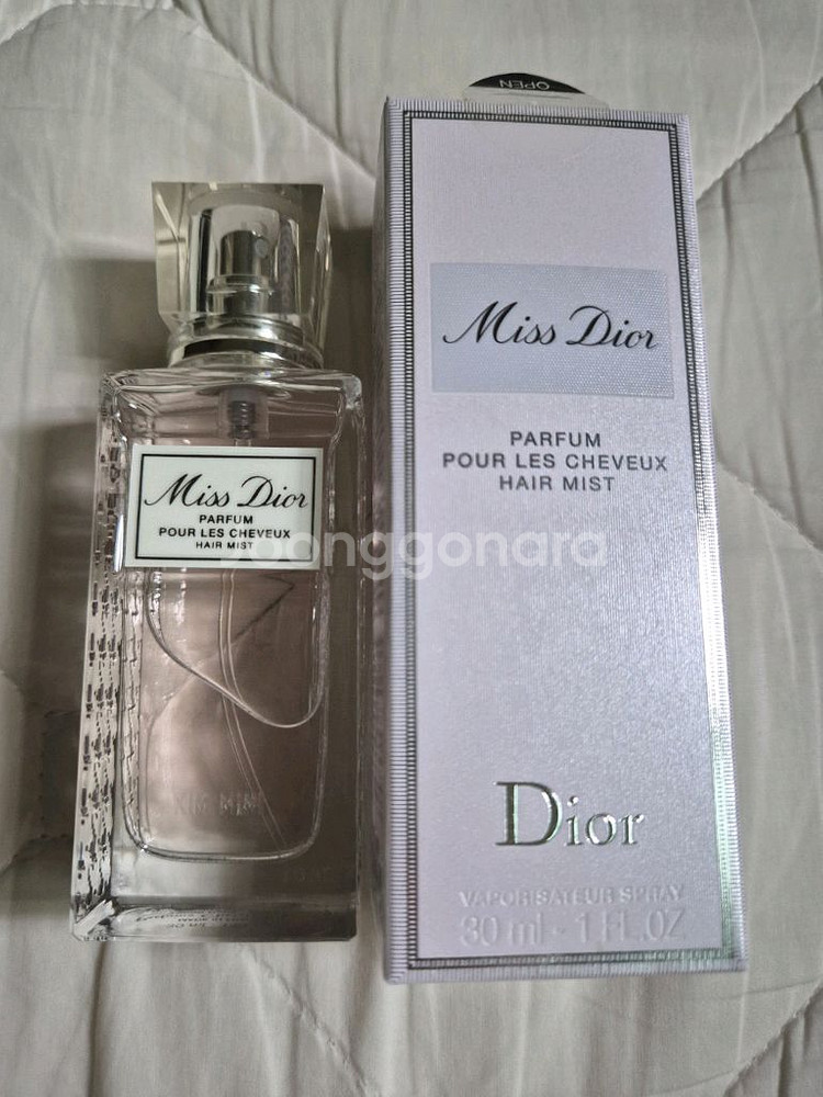미스디올 퍼퓸 헤어미스트 2회사용--0
