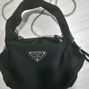 프라다로고 토트백겸 크로스백