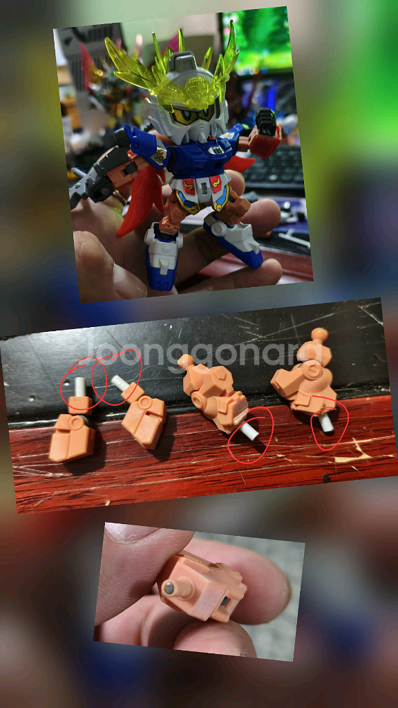 SD 삼국전 레전드 BB 옵션파츠 슈포드래곤 무기옵션 연장파츠 세력 깃발 무장좌 부대병 레진GK--7