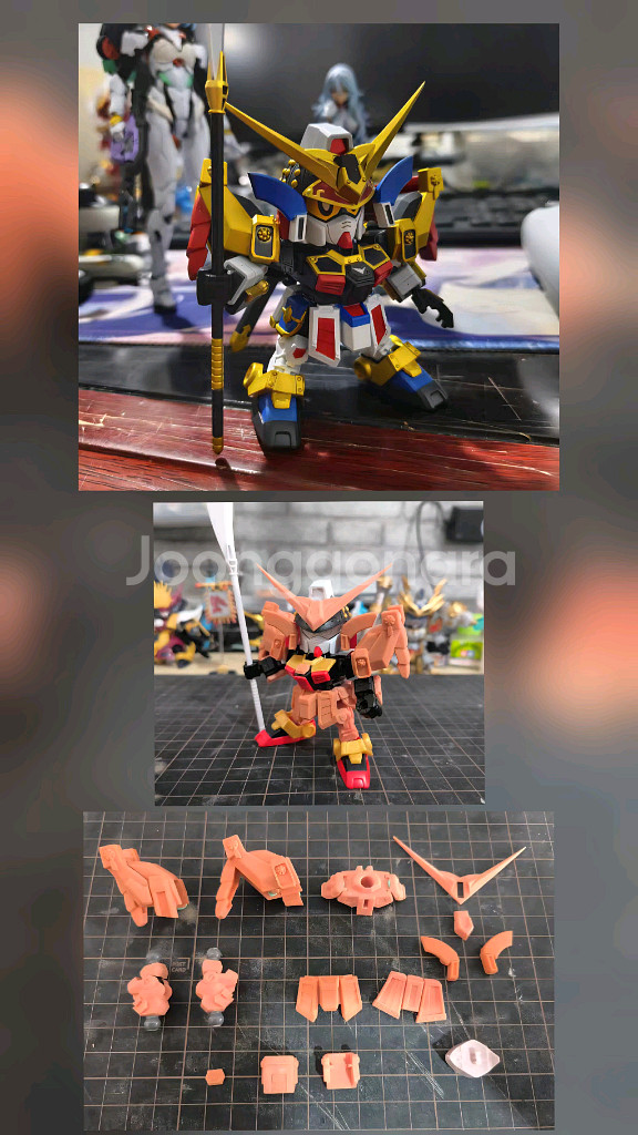 SD 삼국전 레전드 BB 옵션파츠 슈포드래곤 무기옵션 연장파츠 세력 깃발 무장좌 부대병 레진GK--0