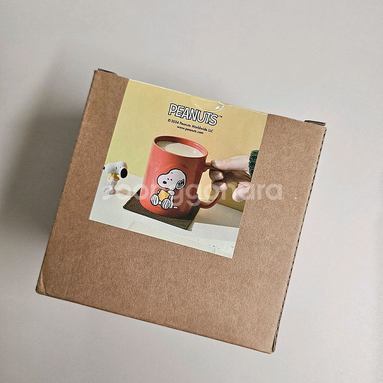 피너츠 양각 머그 (스누피 머그컵)--6