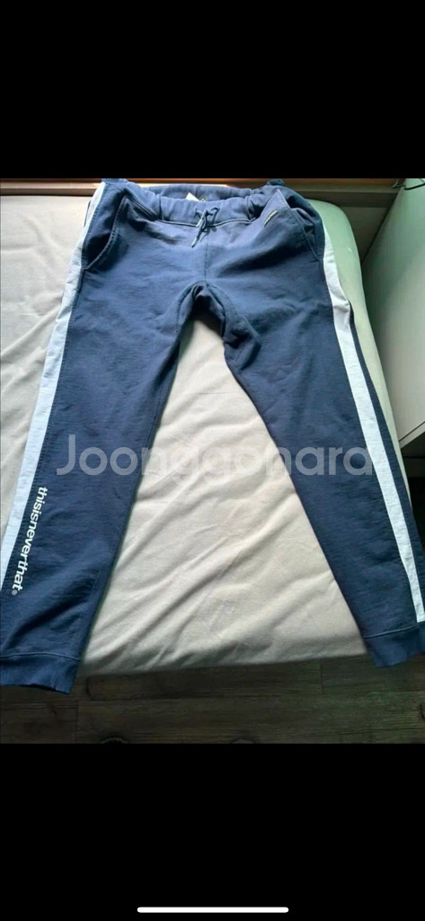 (L) 디스이즈네버댓 트랙팬츠 네이비--0