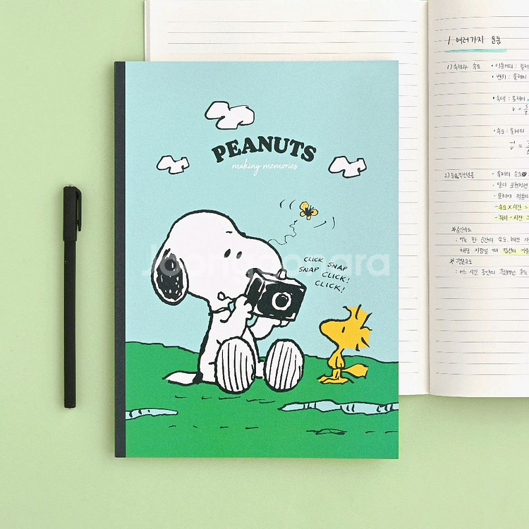 스누피 베이직 노트 (미개봉)--2