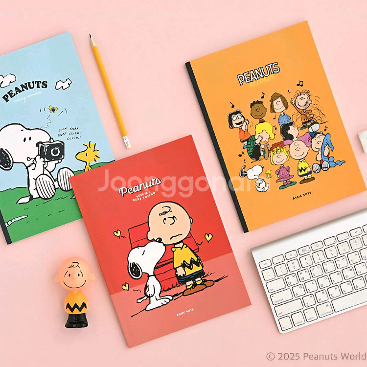 스누피 베이직 노트 (미개봉)--0