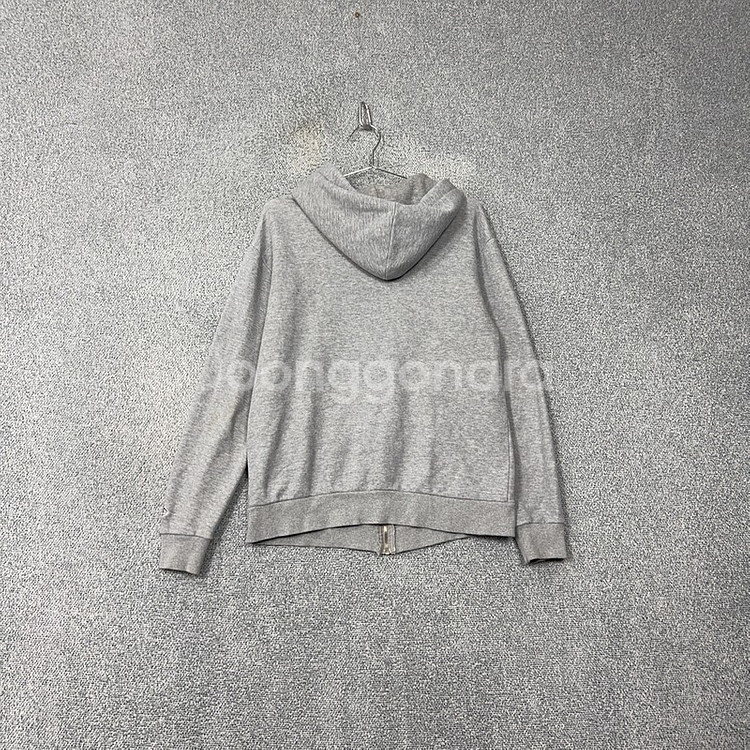 챔피온 그레이 심플 로고 후드 집업 LARGE--1