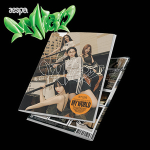 에스파 - 미니 3집 MY WORLD 포카 CD 각1장