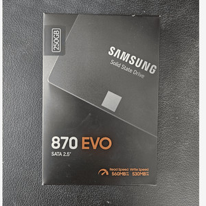 Samsung SSD 870 EVO 250GB 신품
