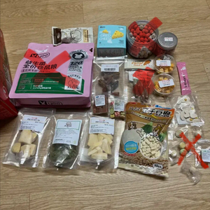 햄스터 사료 외 간식 일괄